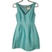 Kate Spade Susannah Silk Blend Fit & Flare Mini Dress in Seaglass Size 2