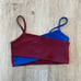 Womens Wilo Burgundy/Blue Workout Set - S