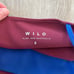 Womens Wilo Burgundy/Blue Workout Set - S