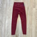 Womens Wilo Burgundy/Blue Workout Set - S
