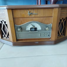 Vintage Emerson Wood Stereo/Record Playe