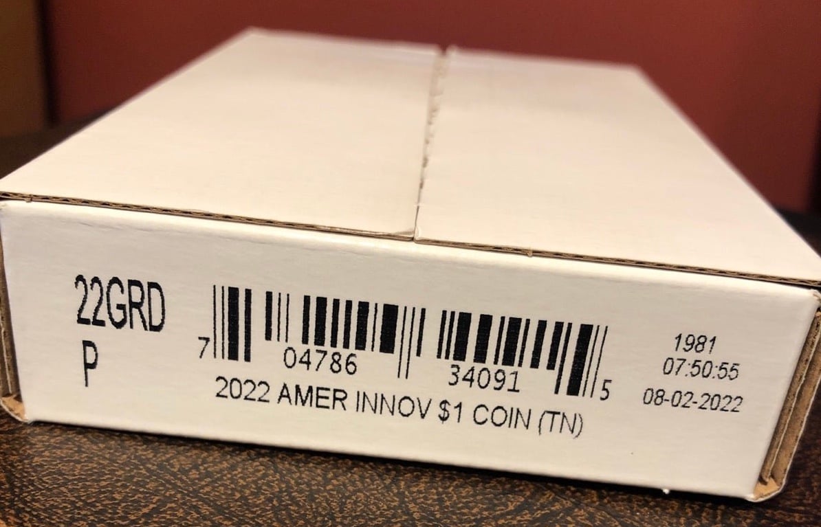 2022 Tennessee American Innovation Dollar P Roll