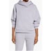 Zella Women's Cali Fleece Hooded Sweatshirt In Grey Dapple XL MSRP 69