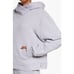 Zella Women's Cali Fleece Hooded Sweatshirt In Grey Dapple XL MSRP 69