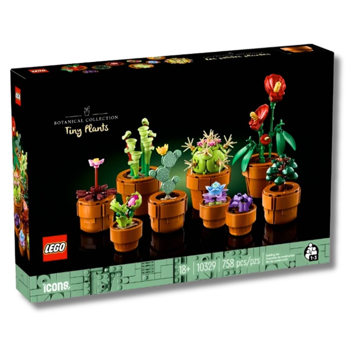 LEGO Botanical Collection Tiny Plants 10329 Building Set 758 Pieces