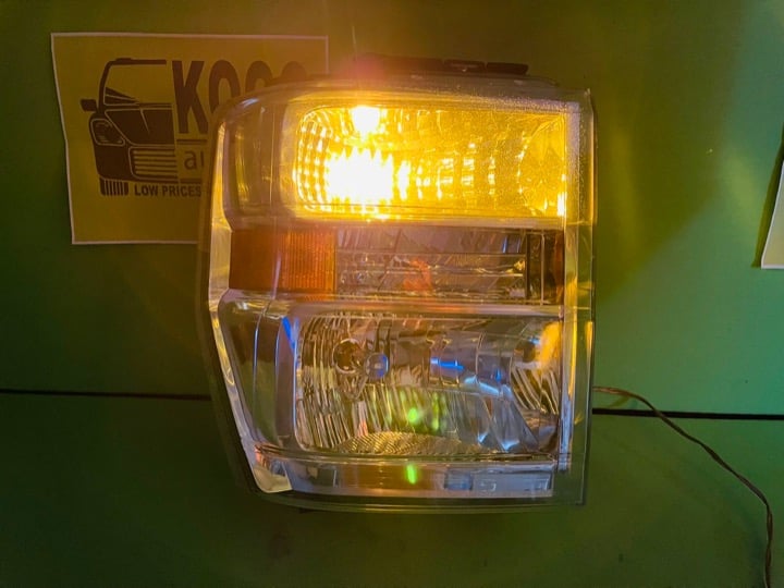 2008 - 2014 Ford E150 E250 E350 E450 OEM Headlight Headlamp RIght Passenger Side