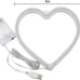Pink Heart Neon Sign, LED Heart Light Battery Operated or USB Powered