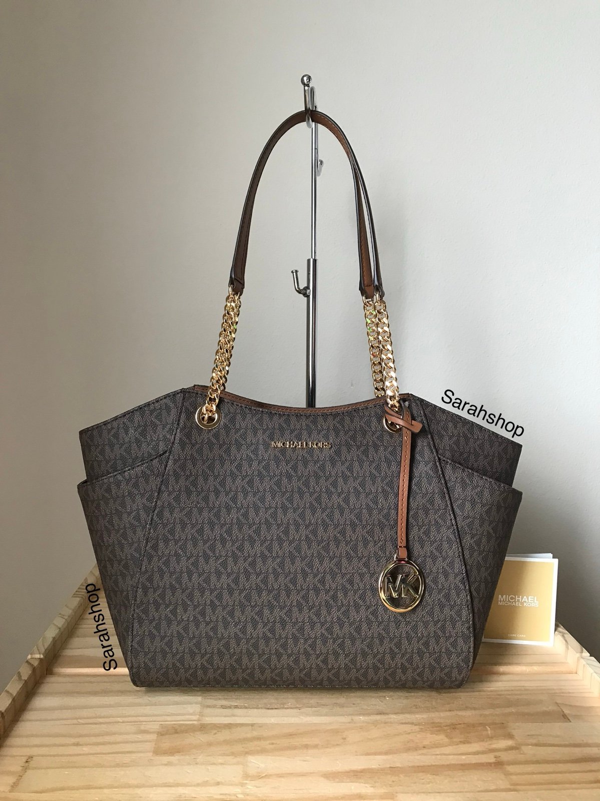 Michael Kors Jet Set Travel Large Chain Shoulder Tote