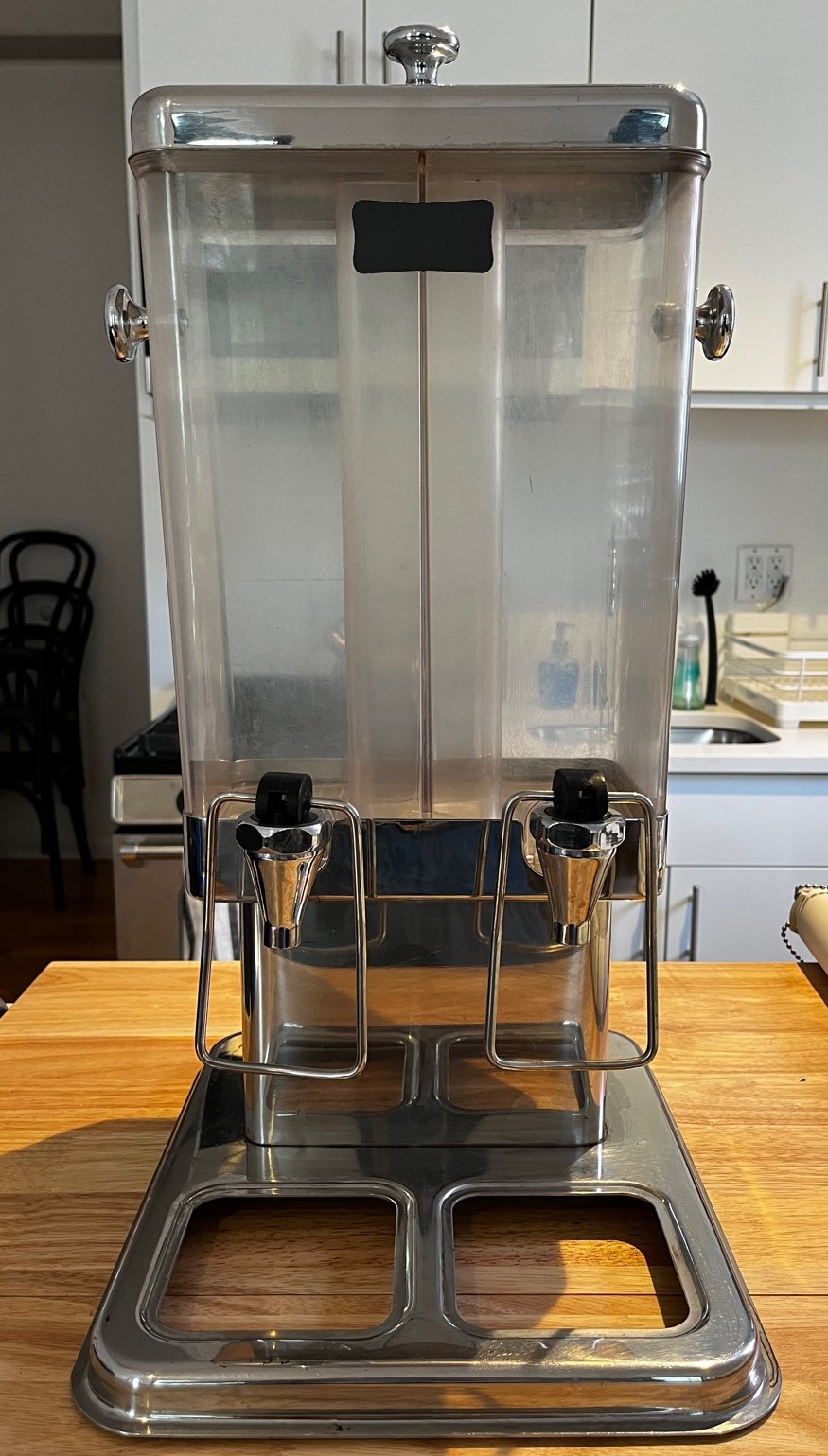 Beverage Dispenser Gallon Stainless Steel
