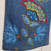 Seventh Avenue Fashions Embroidered & Beaded Floral Jeans, size 7/8