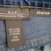 Seventh Avenue Fashions Embroidered & Beaded Floral Jeans, size 7/8