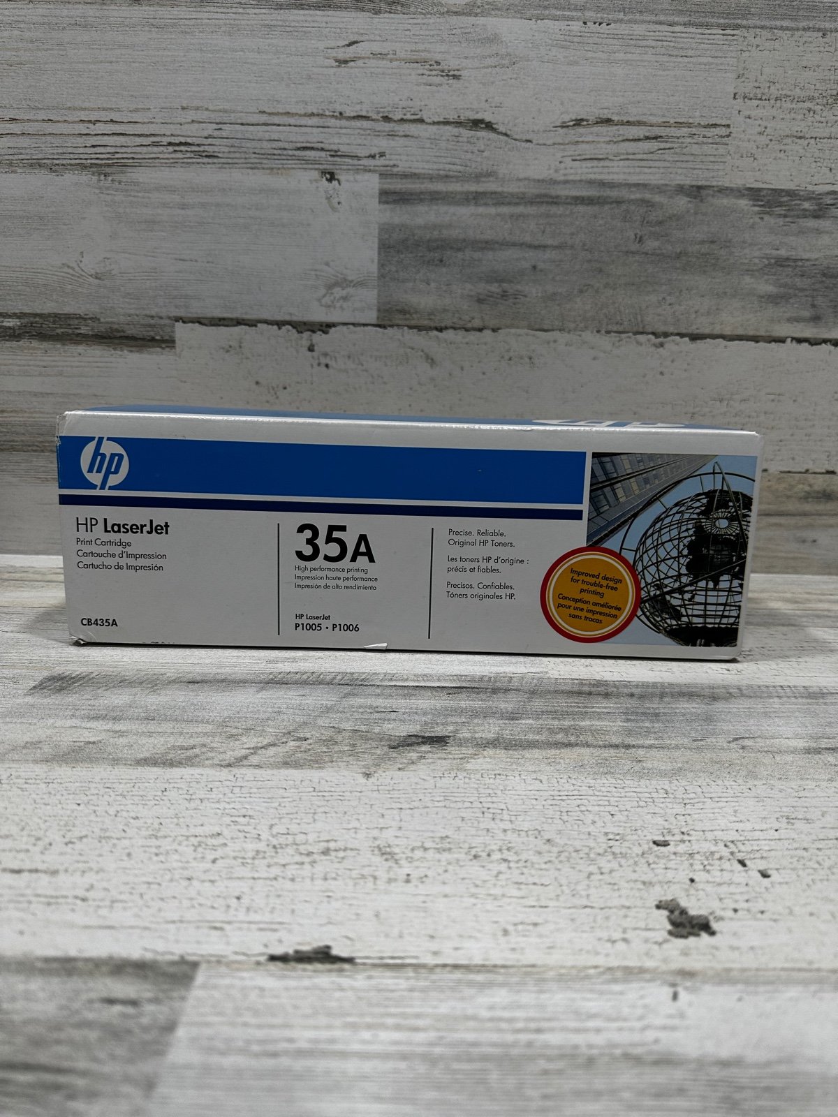 Genuine HP 35A (CB435A) Black Toner Cartridge for LaserJet P1005 P1006 SEALED!!
