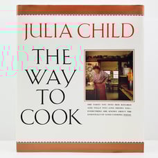 Julia Child The Way to Cook First Edition Book Hardcover HCDJ Knopf 1989