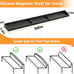 Silicone Stove Oven Top Shelf Magnetic for Kitchen Gadgets 30 Inch