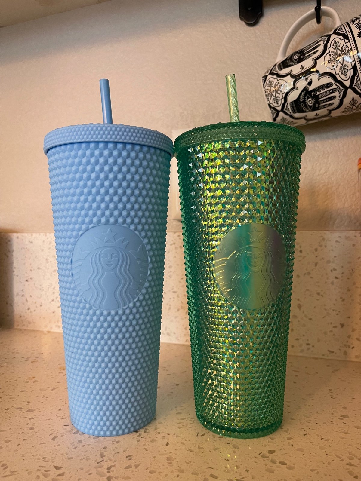 Starbucks sky blue and green blind Thailand set