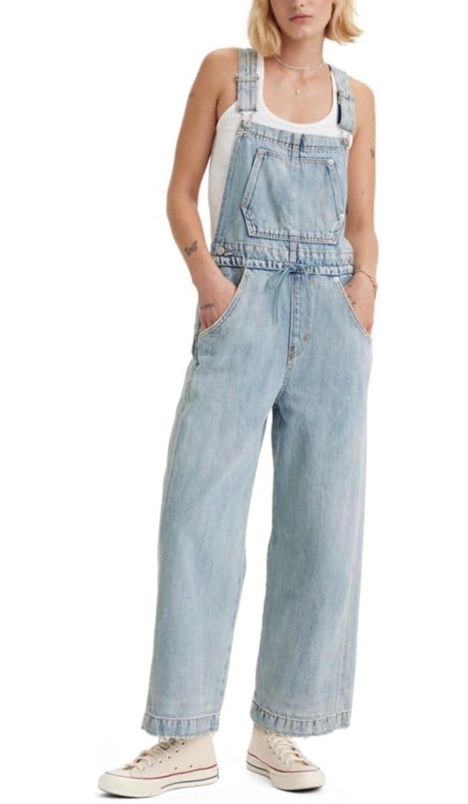 Levi’s apron not in the mood overalls- light wash