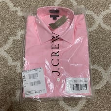 NWT JCrew | Crosby Bankers Strip, Cool Pink