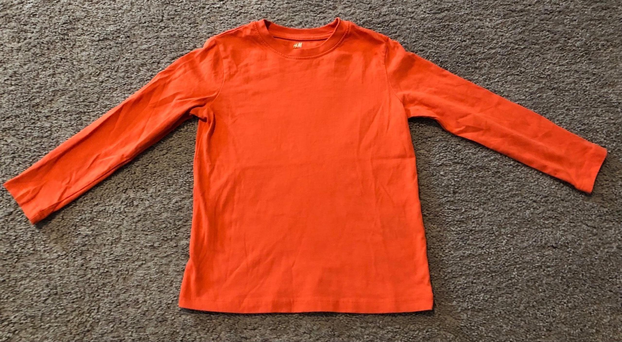 H&M Orange and Yellow Shirt Bundle