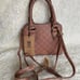 Brand New STEVE MADDEN Dome LOGO Crossbody Vegan Handbag Purse Satchel