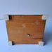Vintage Egyptian Mother of Pearl Cigarette Case Décor in laid Wooden Musical Box