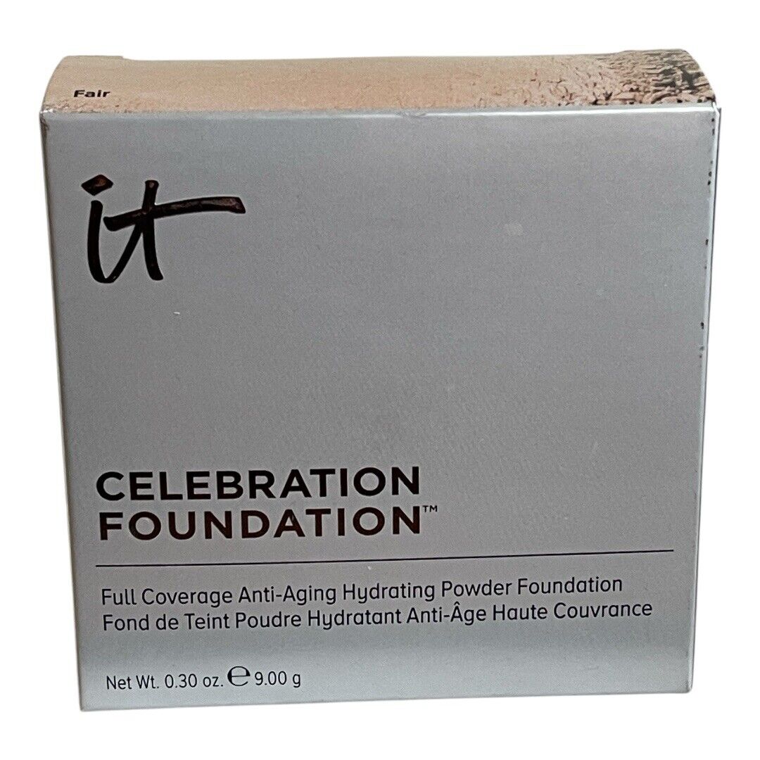 IT Cosmetics Celebration Foundation Fair Full Coverage Anti Aging 0.30 oz New