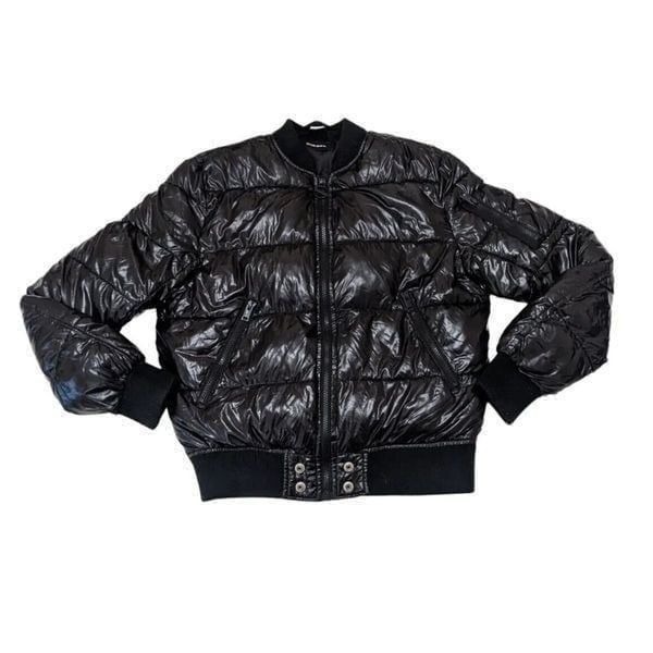 Diesel Donsjas Jony Puffer Kids Jacket Black Large