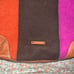 Kate Spade Coal Devon Purse Orange Pink Brown Wool Blend Leather Tote Purse Bag