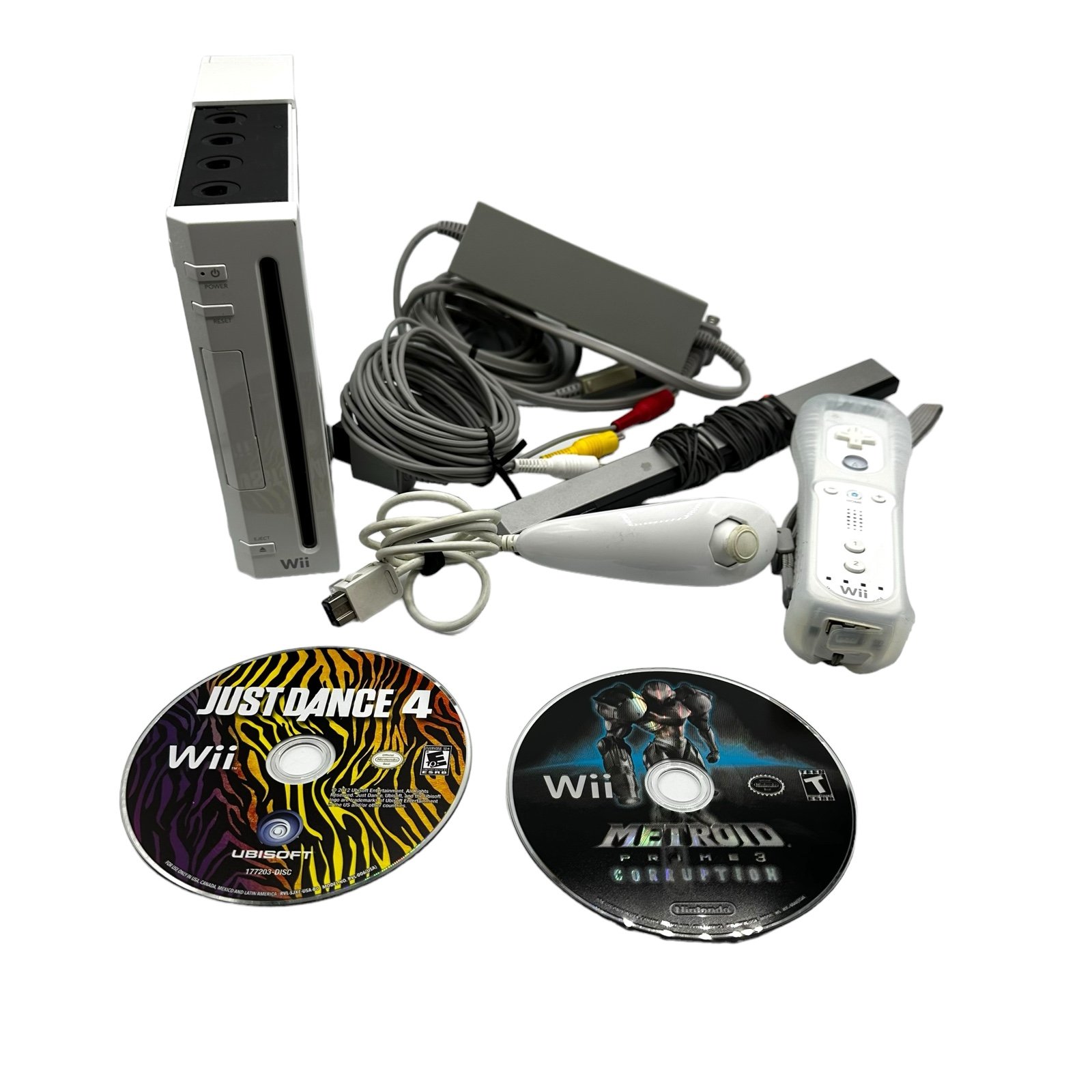 Nintendo Wii Home Console System Video Game Metroid Prime