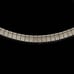 Vintage Italy Sterling Silver 925 7mm Omega Necklace 18