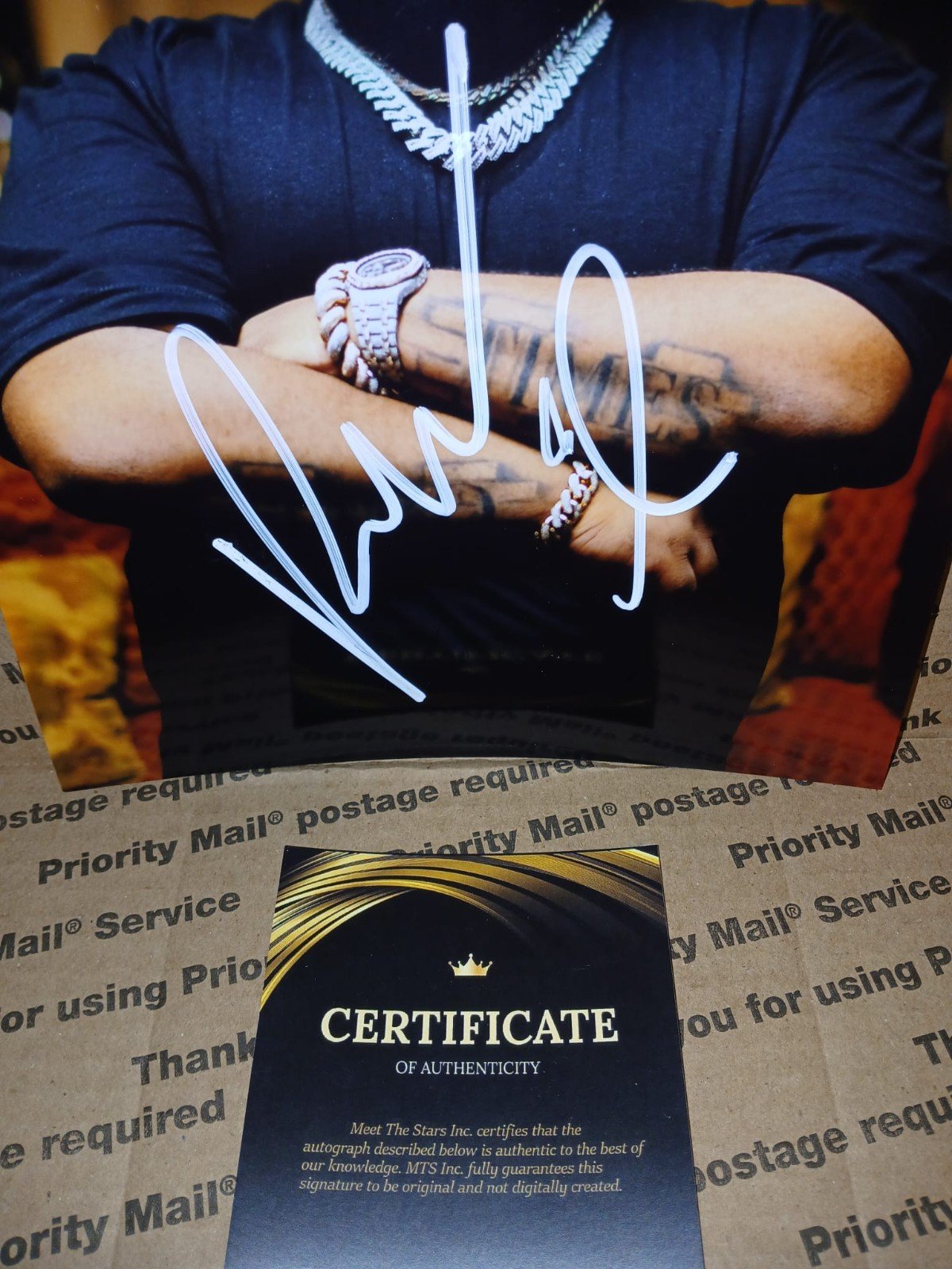Rod Wave autographed 8x10 with COA