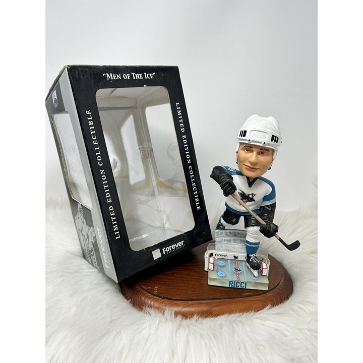MIKE RICCI San Jose Sharks 2002 Men Of The Ice Bobblehead collectible SGA #203