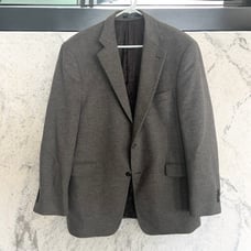 Arnold Brant Cashmere & Mink LUXURY Blazer Sport Coat Jacket Brown 42R