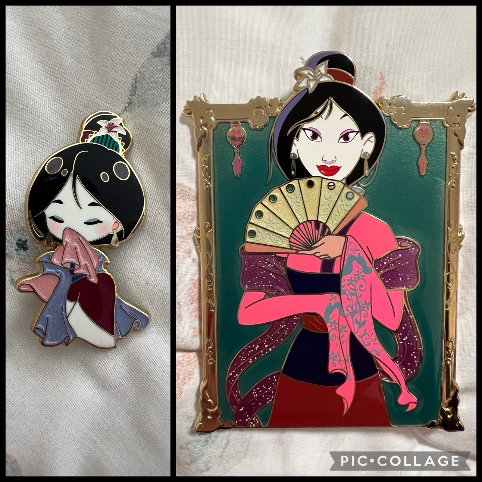 Disney Matchmaker Mulan Fantasy Pin Bundle