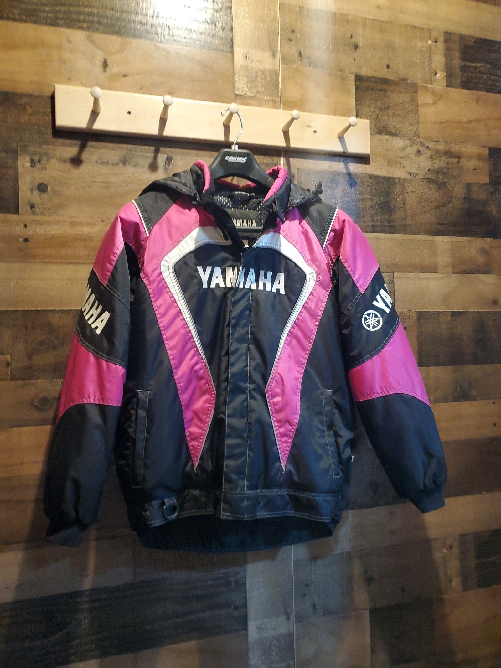 Yamaha pink snowmobile jacket