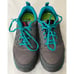 Reebok Grey Teal Sublite Cushion Work Alloy Steel Toe Work Shoe Women Size 7.5W