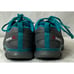 Reebok Grey Teal Sublite Cushion Work Alloy Steel Toe Work Shoe Women Size 7.5W