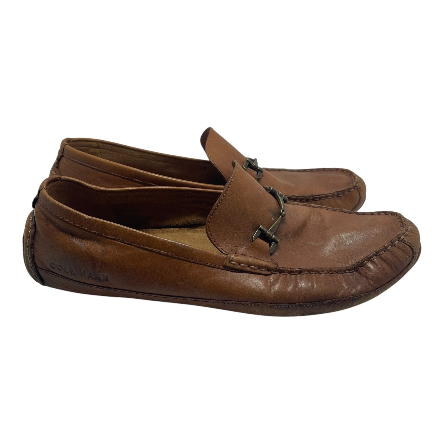 Cole Haan Grand OS Grand Laser Bit Driver Brown Size 11M