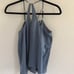 NWT Rebecca Taylor womens feather tank sz 4