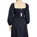 COS Off The Shoulder Smocked Midi Dress, Black, 14 (US)