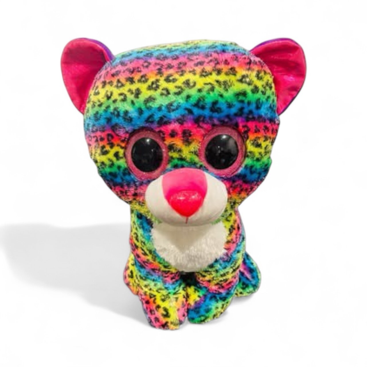 Ty TySilk Dotty the Leopard 16” Boo Buddy Classic Plush large