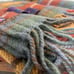 New Prince of Scott Highland Tartan Tweed Merino Wool Throw - Antique Buchanan