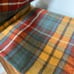 New Prince of Scott Highland Tartan Tweed Merino Wool Throw - Antique Buchanan