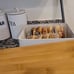 RoyalHouse Modern Metal Bread Box with Bamboo Cutting Board Lid, Bread Storage C