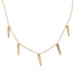 Free People Marida Gold Spike Necklace