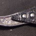 Vintage APPLE ACC OF NY Metal &Leather Snake Belt