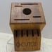 Cutco Galley Knife Block 10 Slot Golden Oak Wooden Kitchen Storage Made in USA