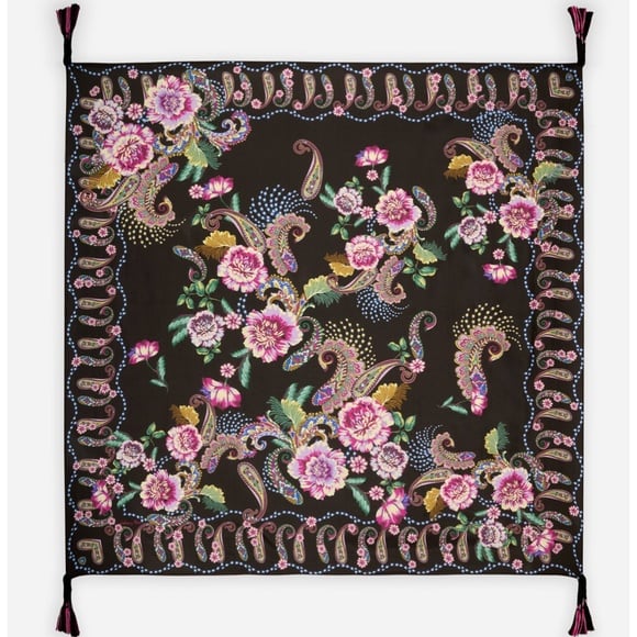 JOHNNY WAS Camino Serra Silk Scarf