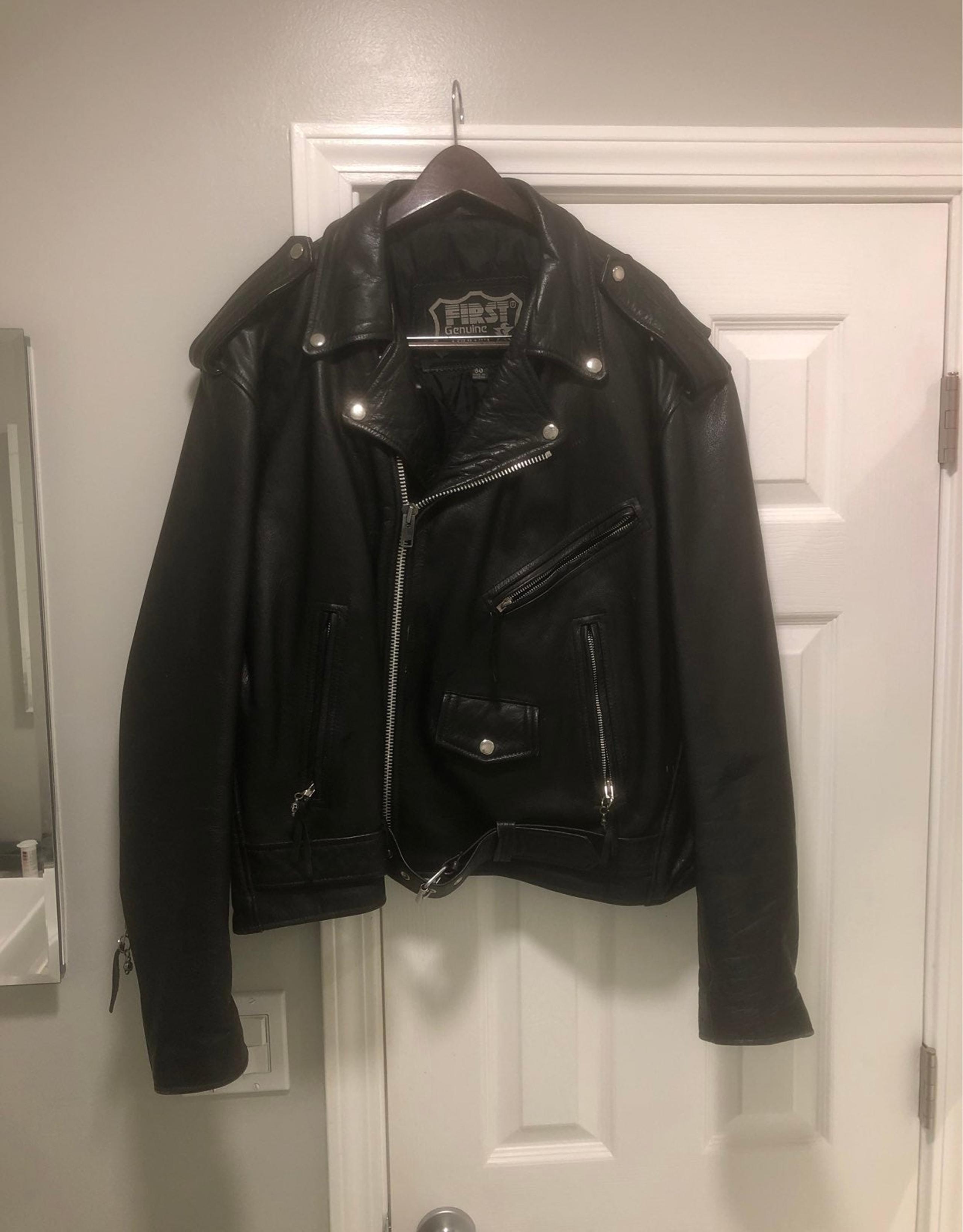 Leather Biker Jacket