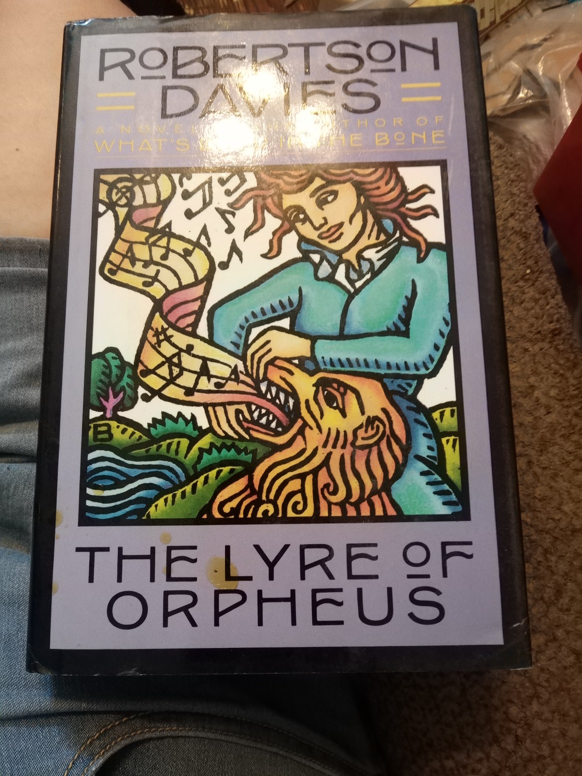 The lyre of Orpheus