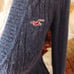 ☆♡y2k♡☆ Hollister rabbit hair babydoll v neck cable sweater